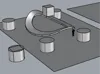 0.2mm layer, 2 walls, 0% infill