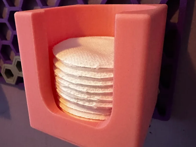 HSW Makeup Remover Pad Holder