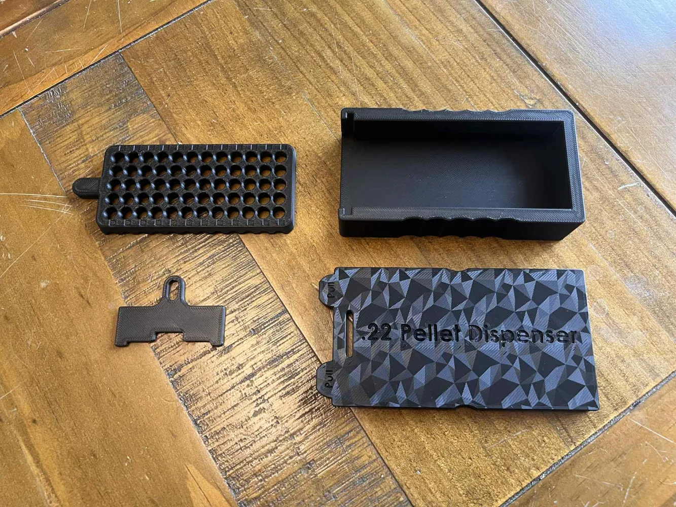 Airgun .177/.22 Competition Pellet Dispenser - Free 3D Print Model ...