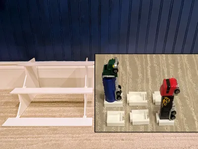 Pez E & F  Truck & Tanker Display Stands & Stadium
