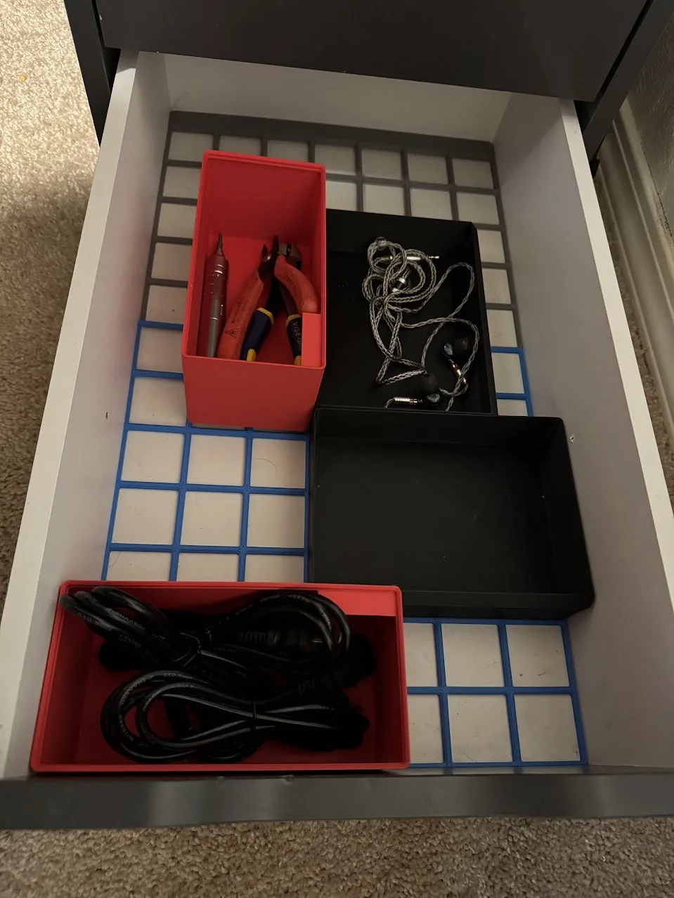 Ikea Alex Gridfinity inserts - H2S/H2D Sizes by smul MakerWorld ...