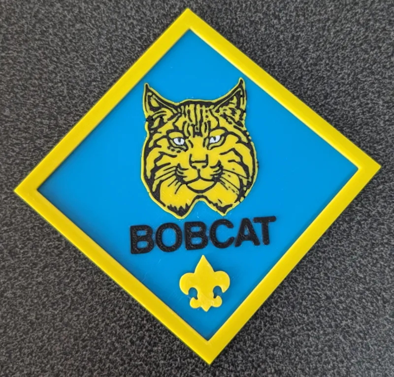 Retired Bobcat Cub Scout Rank