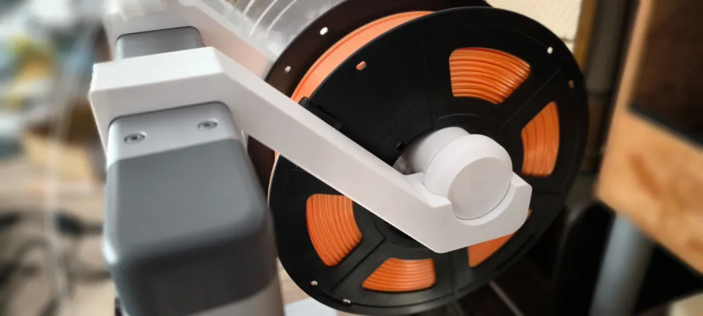 Dual Filament Support single/dual Filament holder by M5_Bex MakerWorld: Download Free 3D Models