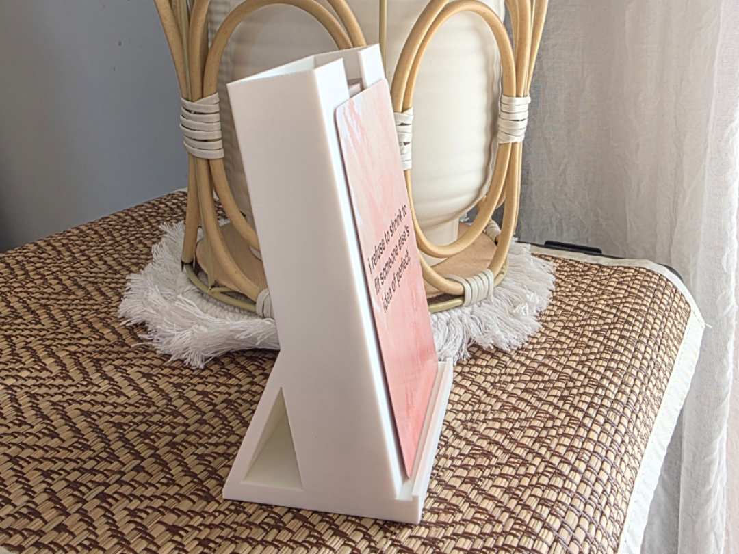 Card deck holder and display