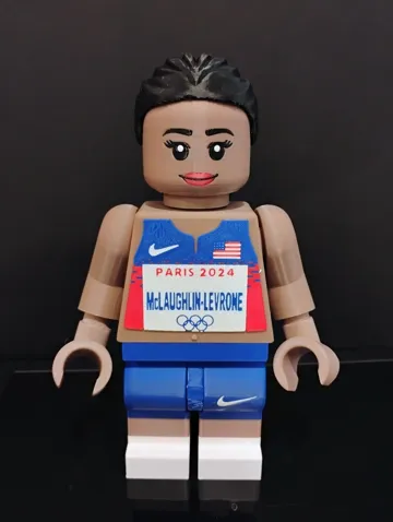 Figura decorativa: Sydney McLaughlin-Levrone – Team USA Athletics — vista de referencia 4