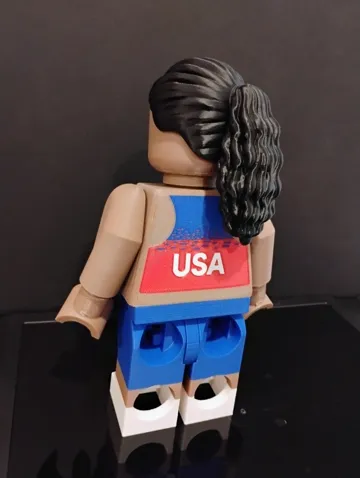 Figura decorativa: Sydney McLaughlin-Levrone – Team USA Athletics — vista de referencia 5
