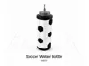 Soccer Water Bottle - Split by Plate