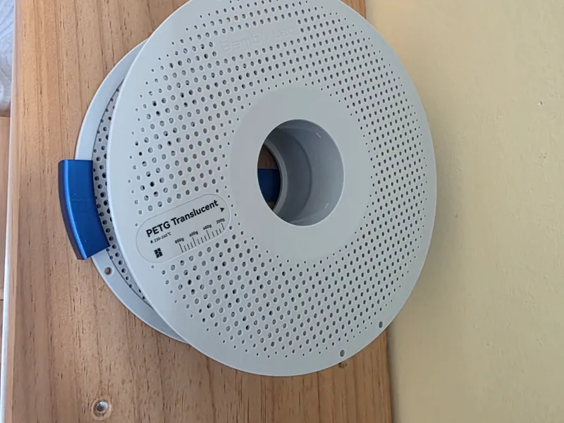 Wall spool holder