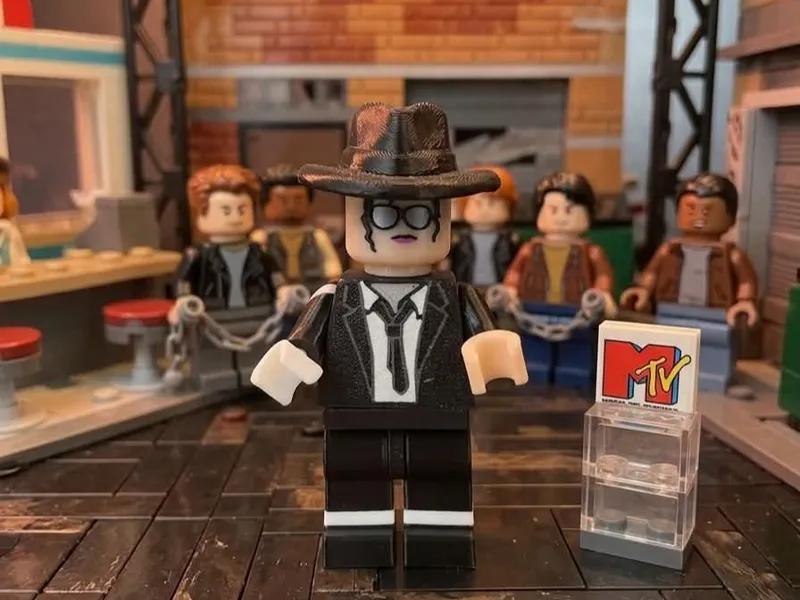 Big Brick Michael Jackson (Billie Jean Outfit)