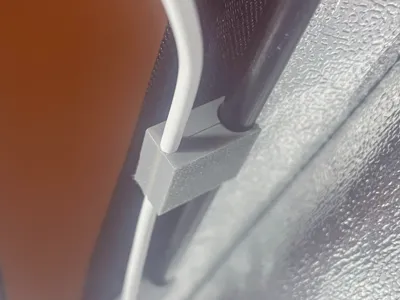 Cord Clip for TopCube Printer Enclosure