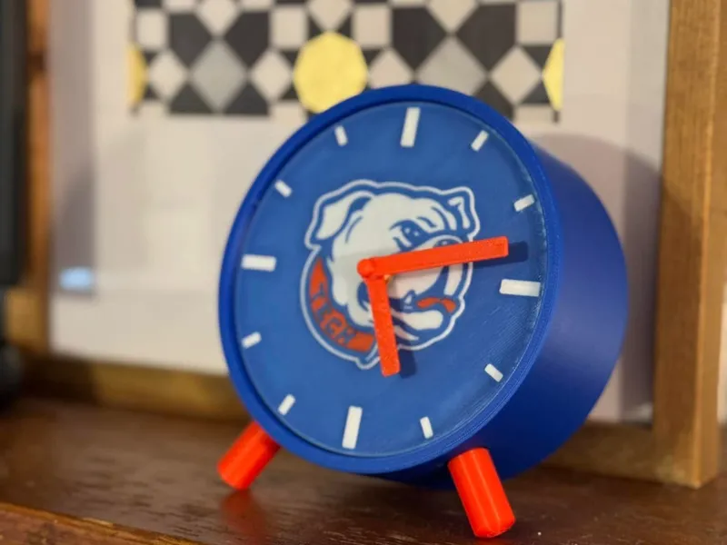 Louisiana Tech Clock - Remix