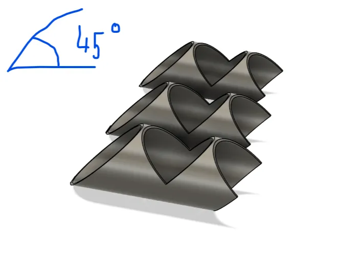 1",1/2" and 3/4" pipe insulation cutting guide