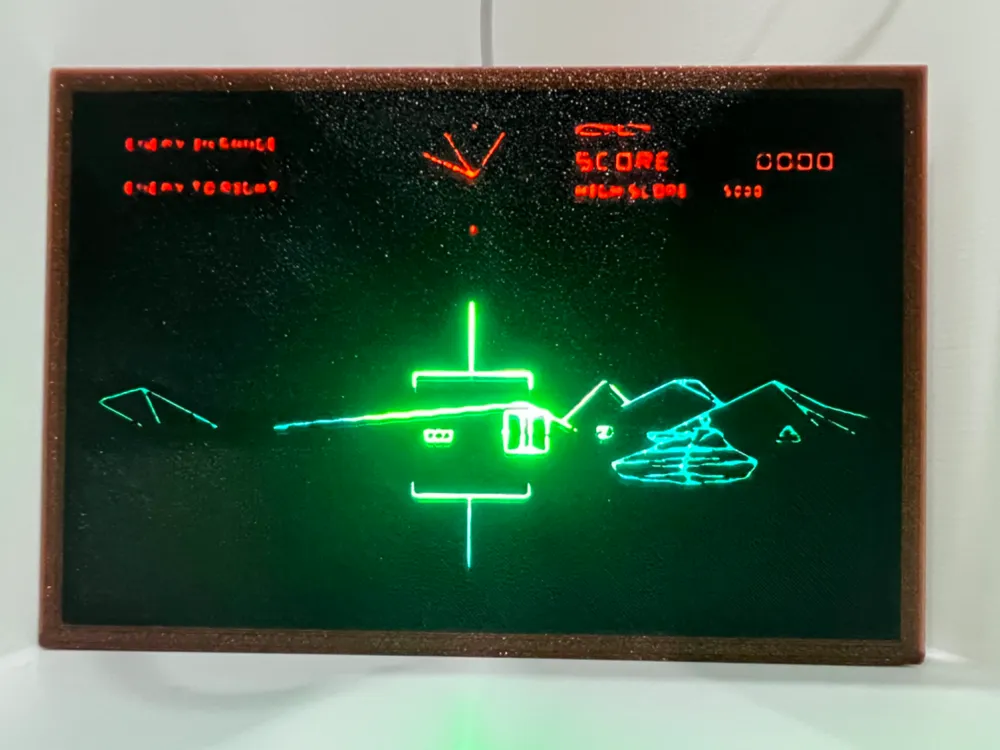 Battlezone desktop display optional led lamp kit by Siam3D - MakerWorld
