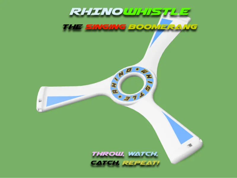 RhinoWhistle - The Singing Boomerang