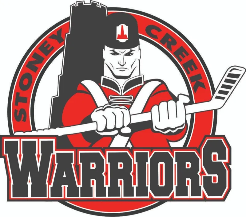 Stoney Creek Warriors Hockey keychain