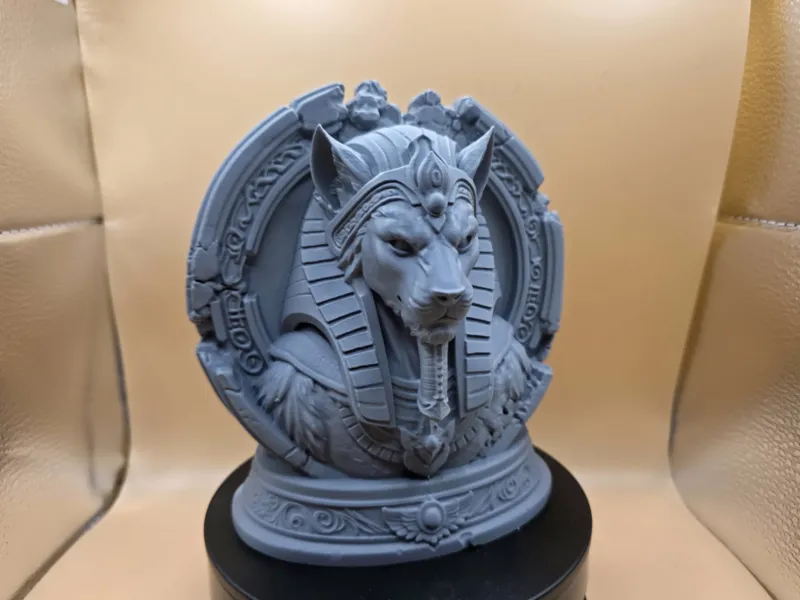 Majestic Anubis Pharaoh Relief