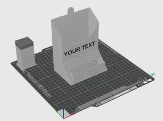 4x6 Flyer + Business Card Stand With Editable Text