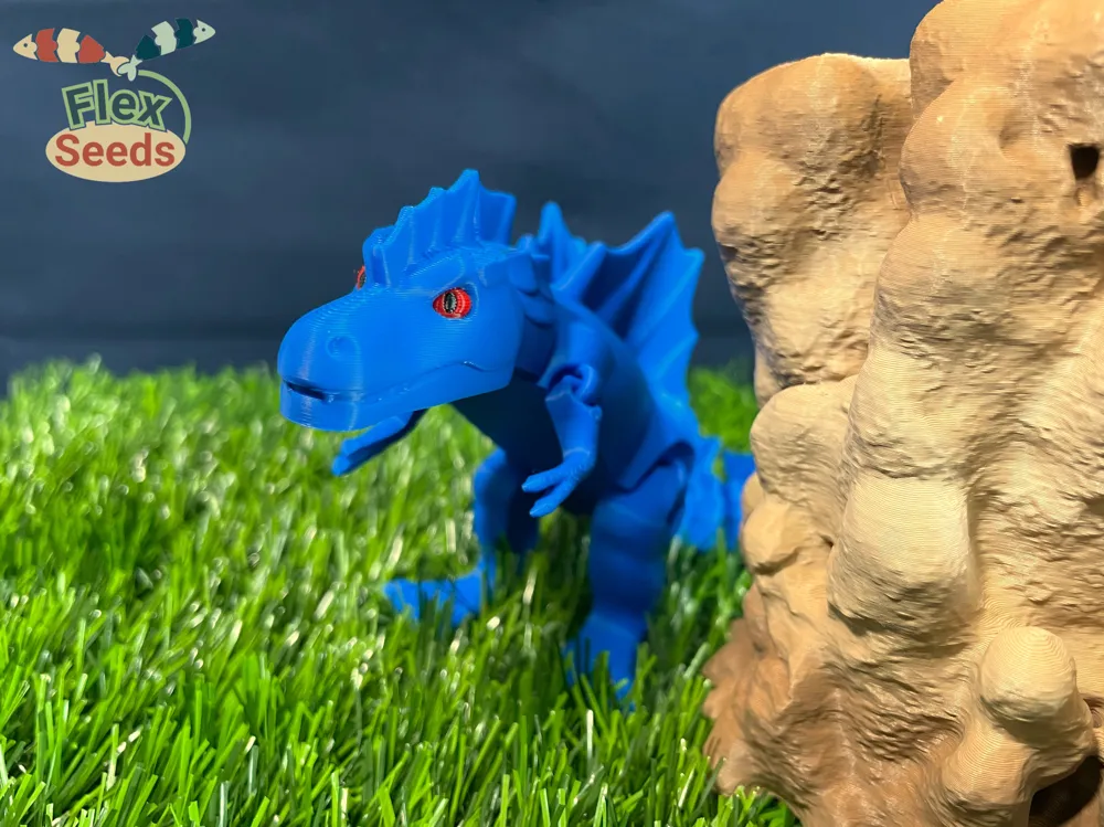 Flexi T-Rex - 3 Prototype Set by 3D_Flexseeds (True of true) MakerWorld ...