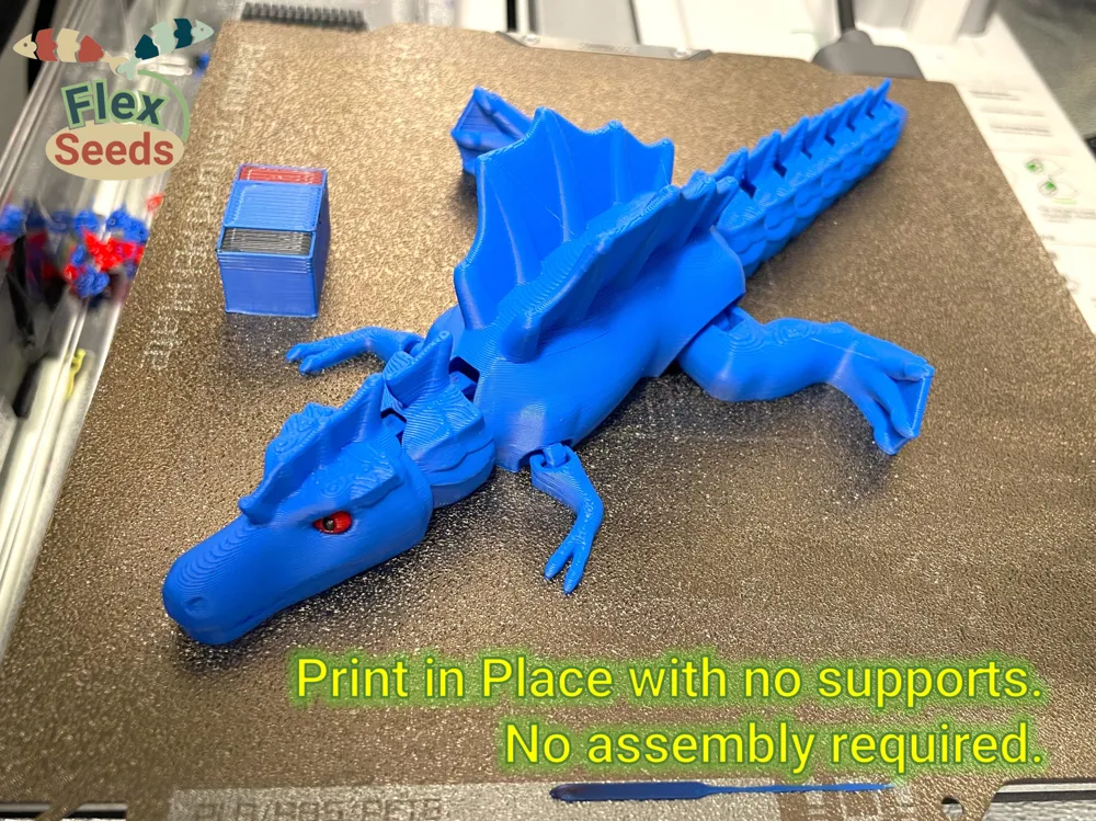 Flexi T-Rex - 3 Prototype Set by 3D_Flexseeds (True of true) MakerWorld ...