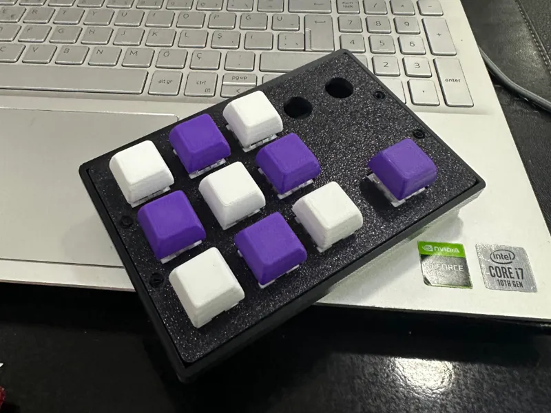 MACRO PAD 3*3 + ON OFF +ROTARY