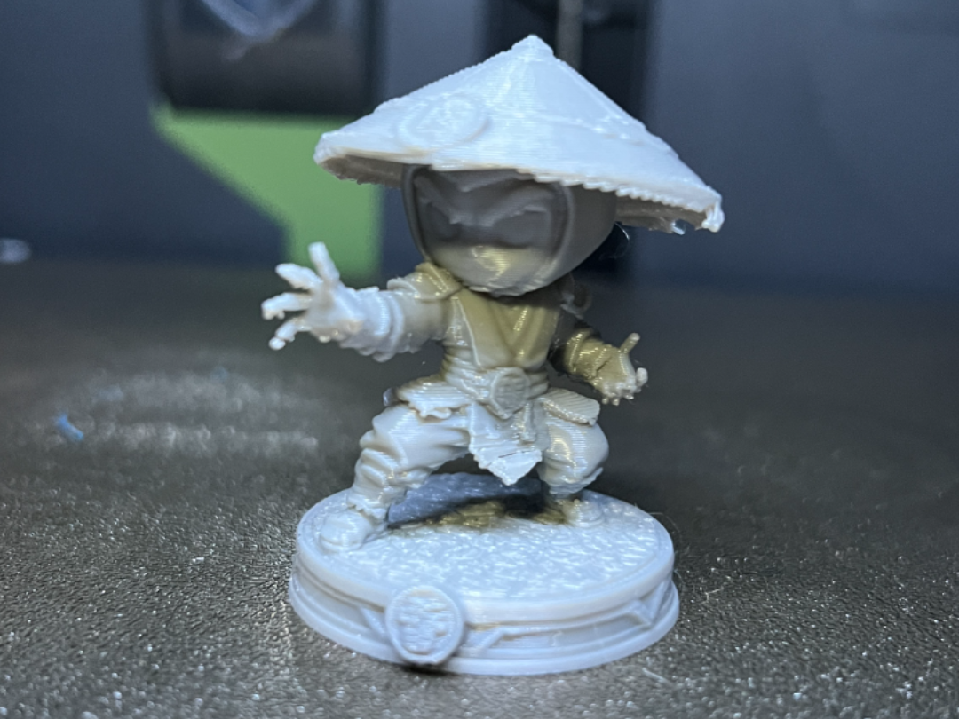 Chibi Raiden - Mortal Kombat Cute Figurine
