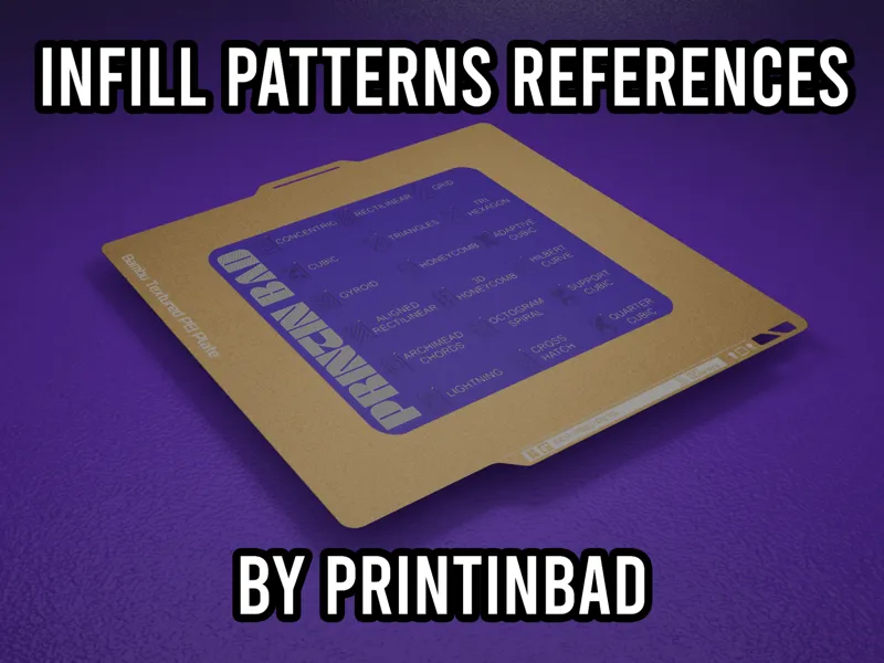 Infill References – 3D Printing Test