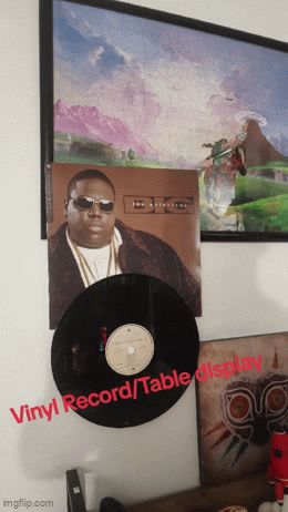 Wall‑Mounted / Table display Vinyl Record Holder