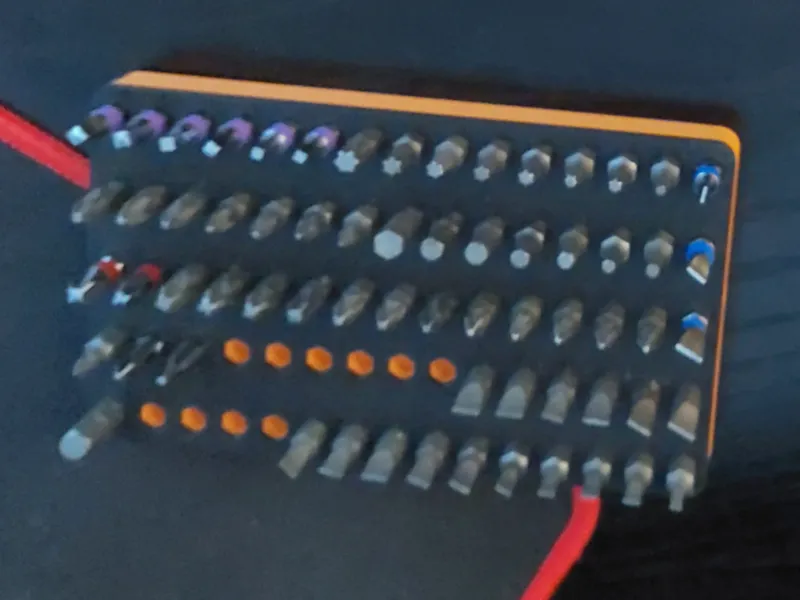 SCREWDRIVER HEX BIT STORAGE