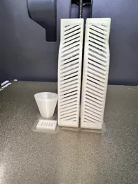 0.2mm layer, 2 walls, 15% infill, support