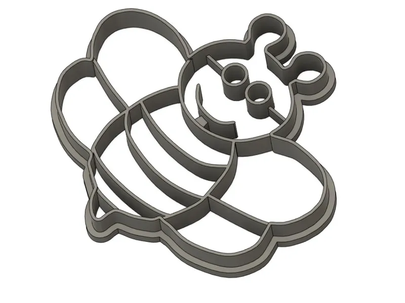 Bee cookie cutter 1