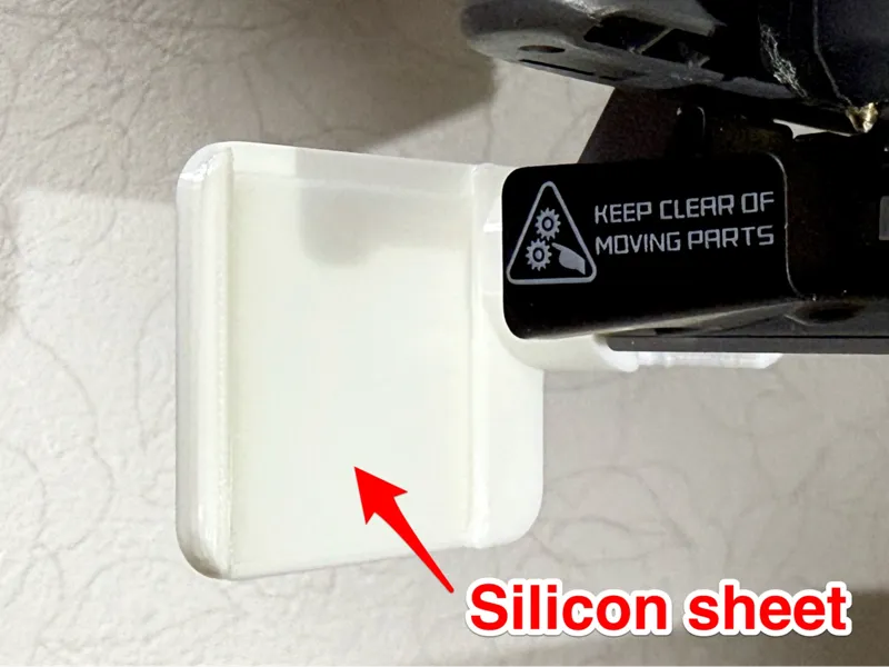 Poop Deflector with Silicone Sheet (A1/A1 mini)