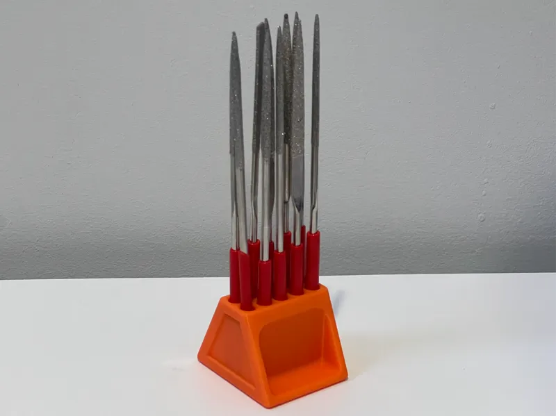 Needle File Stand