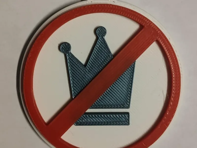 'No Kings' Keychain