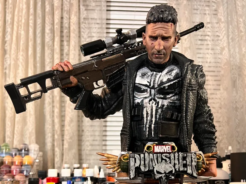 The punisher Bust