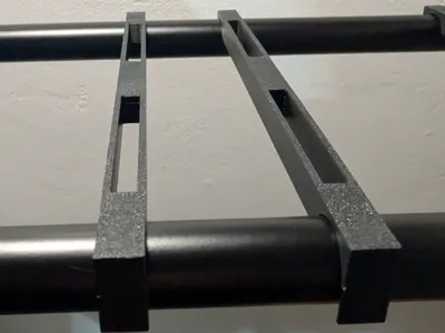Small spool adapter for filament storage rack