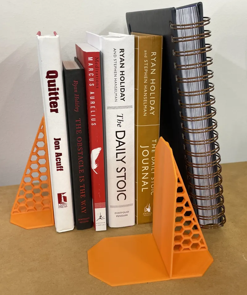 Honeycomb Bookend