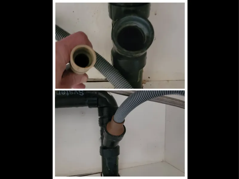 Dishwasher Drain Hose Adapter