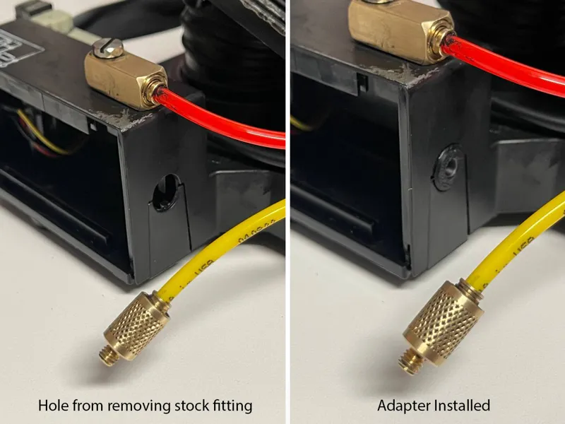 Haslab Trap - Legris Knurled Fitting Adapter