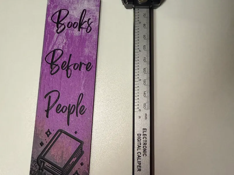 Books Before People Bookmark