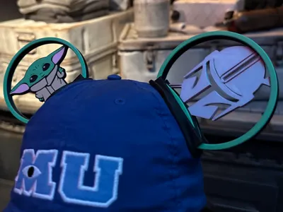 Hat Connector for 5-Magnet Disney Ears