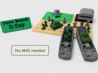 Juno Beach D-Day Diorama