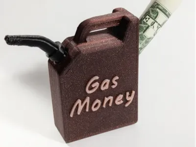 Gas Money Cash Ornament