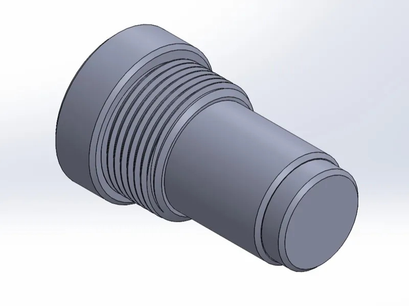 Pièce fileter Ø16 pas de 1mm 