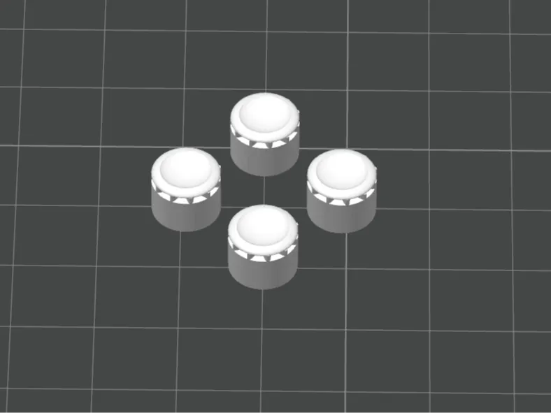 Wheels Turbofan Disk 1/64 
