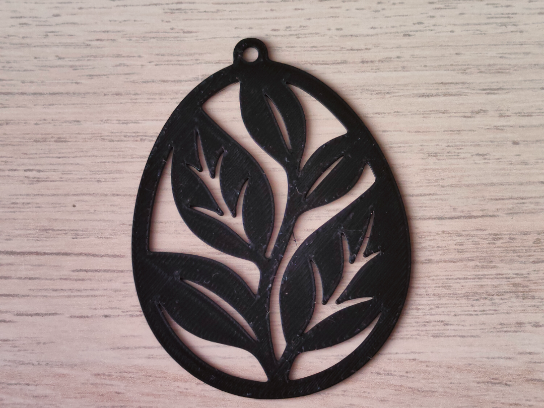 Easter Decoration - Leafy Branch Pendant