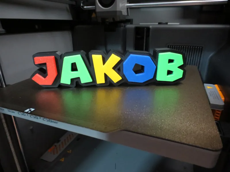 Name Jakob im Mario Style ohne AMS