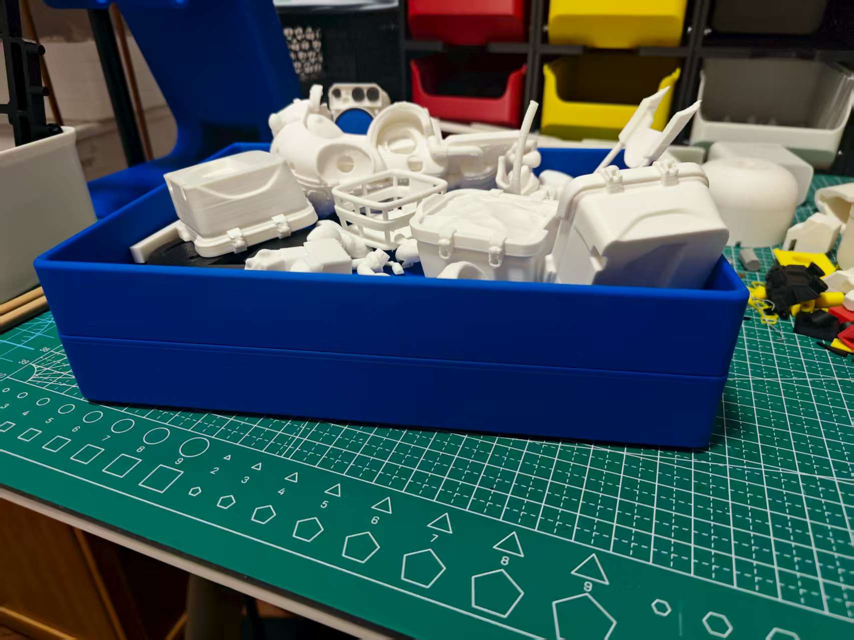 Miniatura 2 do modelo 3D 220x160 可堆叠托盘 及 堆叠收纳系统