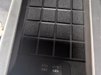 Gridfinity base for 2023+ Prius arm rest