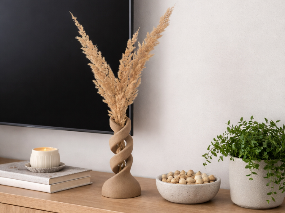 Elegant Vase – Twist Minimal 