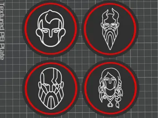 Posavasos God Of War PACK 1